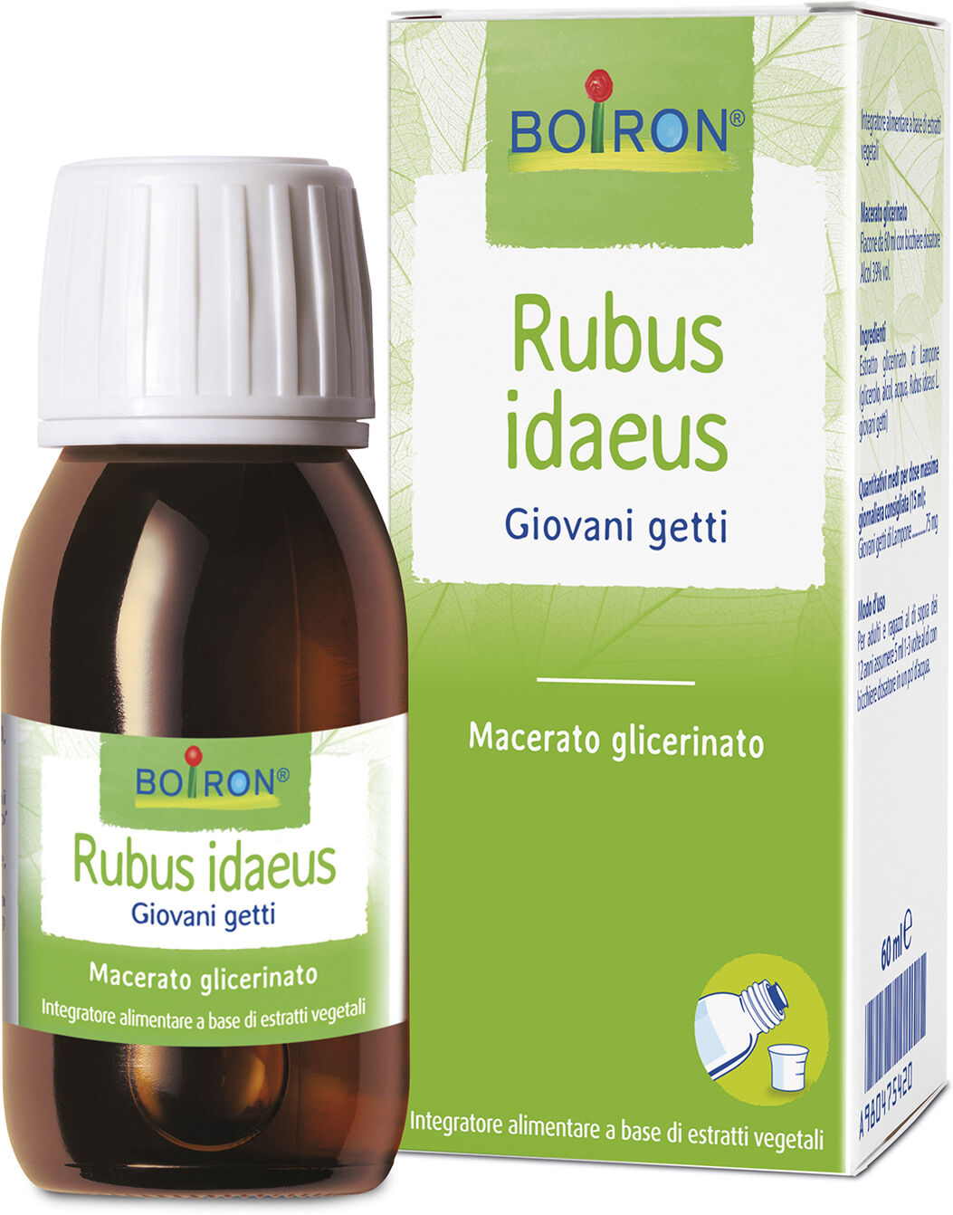 BOIRON Rubus idaeus giovani getti estratto idroalcolico 60 ml