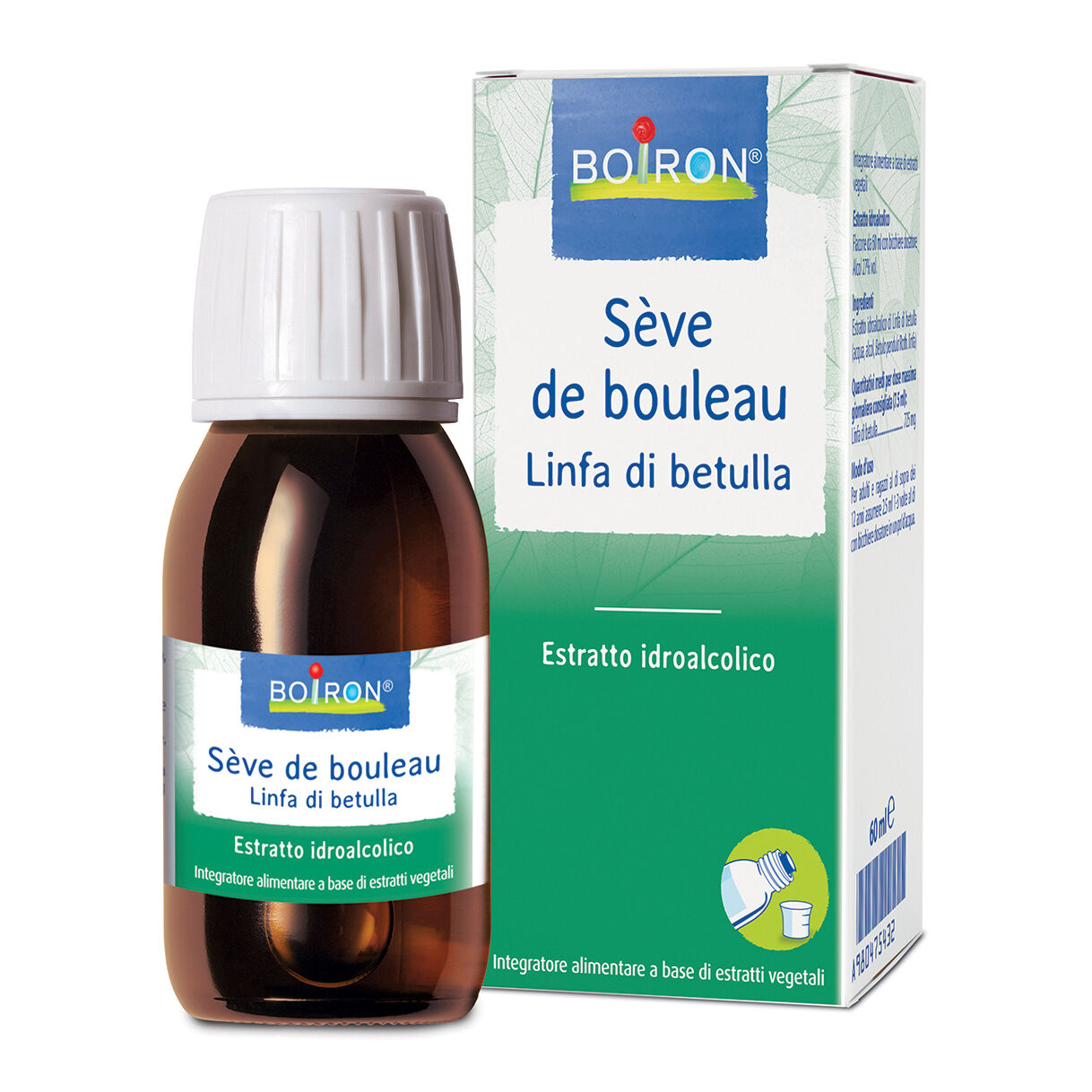 BOIRON Seve de bouleau estratto idroalcolico 60 ml