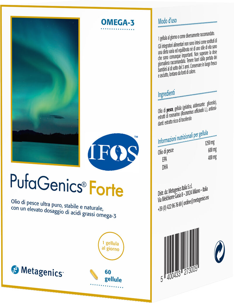 METAGENICS Pufagenics forte 60cps