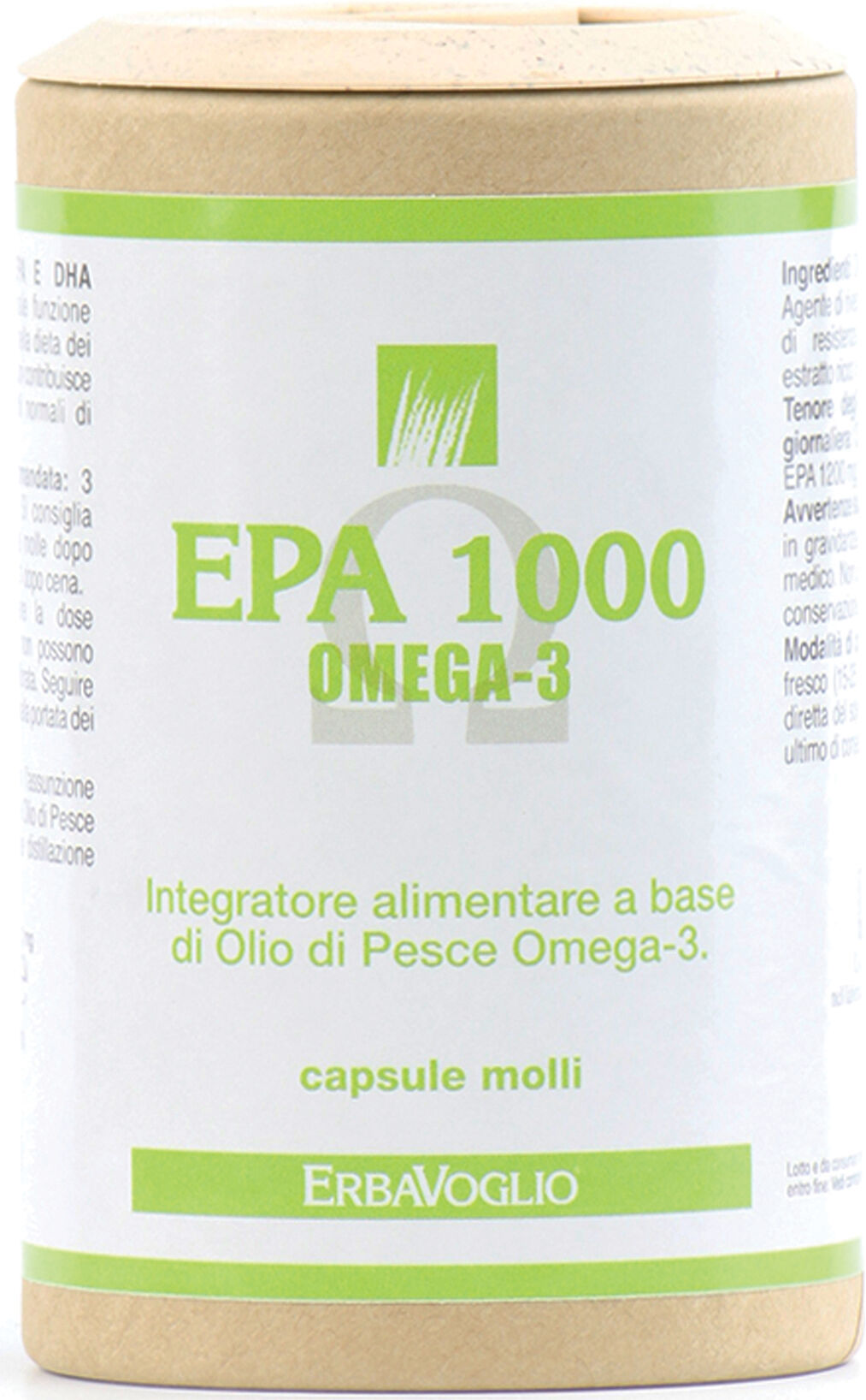 erbavoglio Epa 1000 omega 3 60 perle