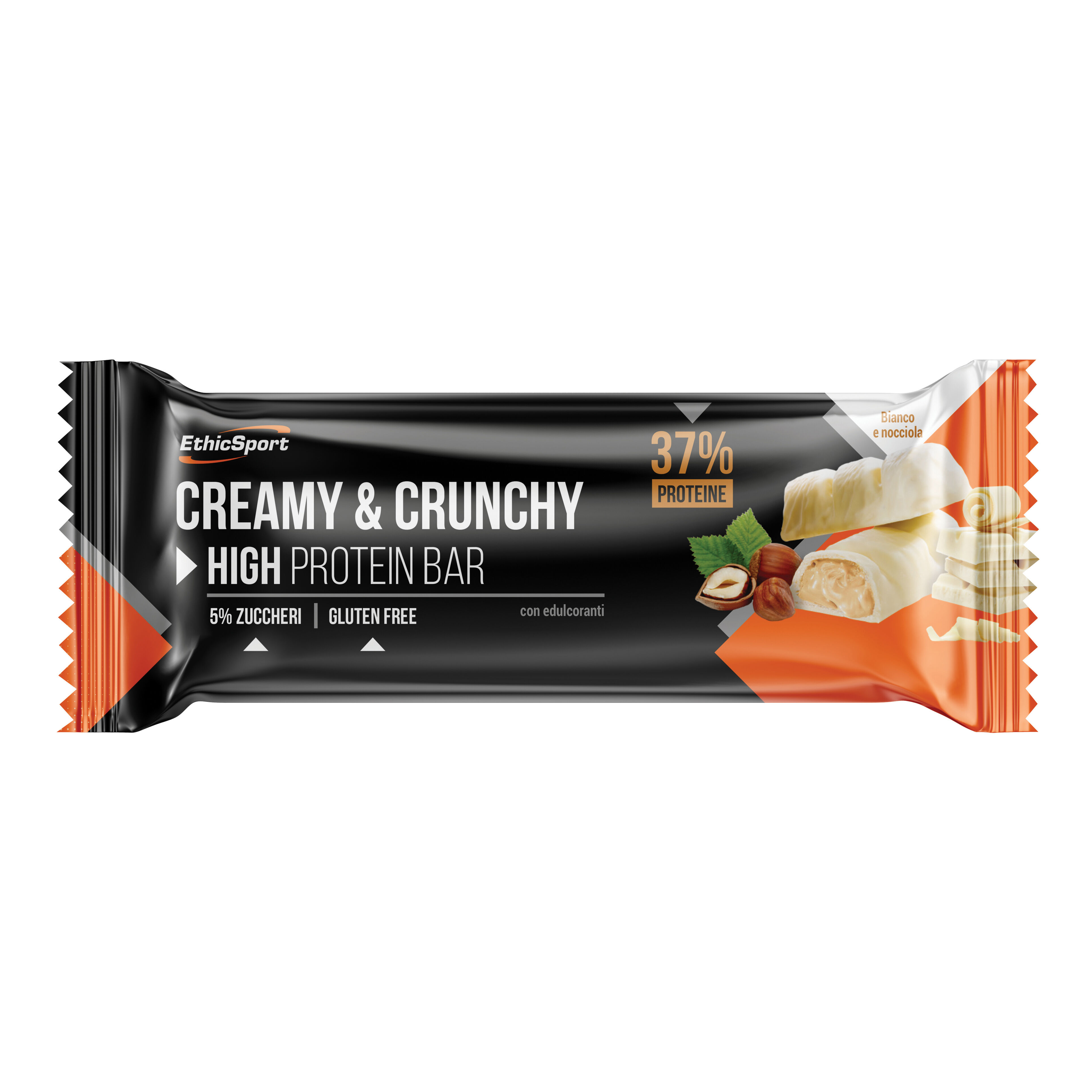 Es Creamy&crunchy barretta proteica bianco/nocciola 30 g