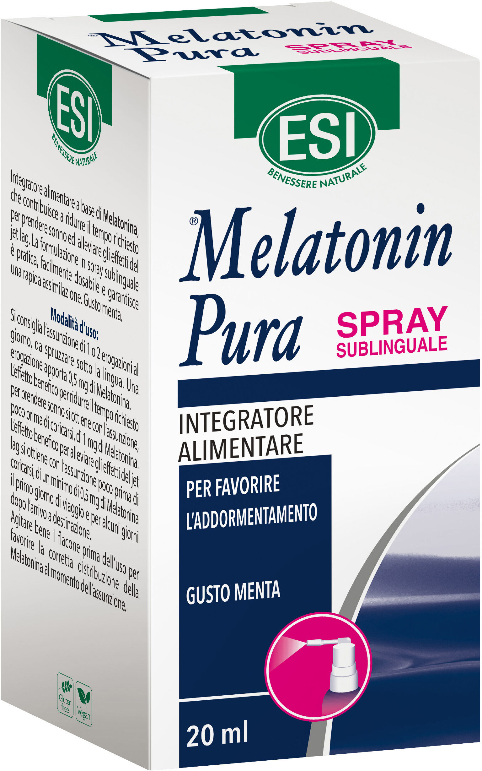 ESI melatonin pura spray 20 ml