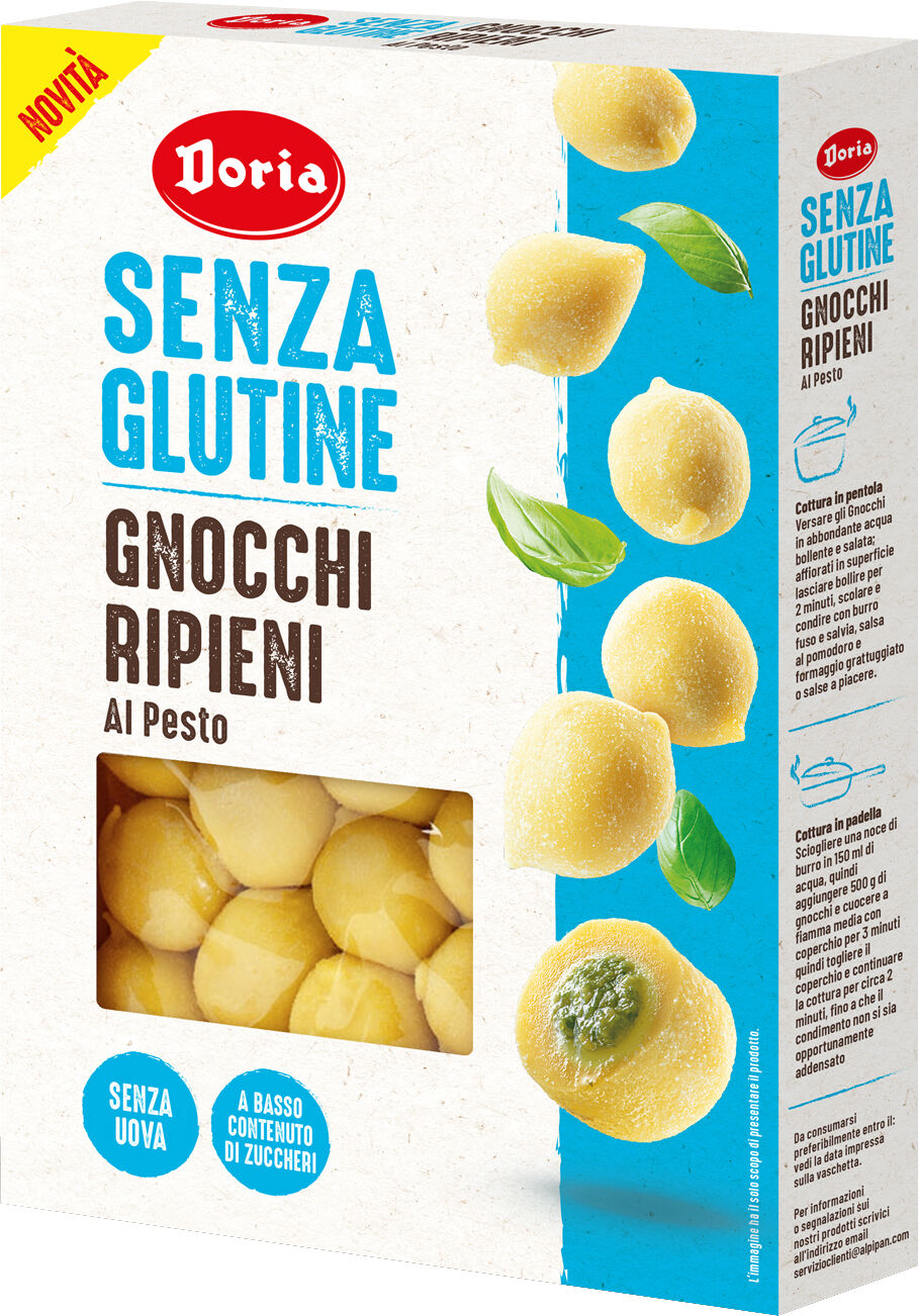 doria gnocchi ripieni pesto 400 g