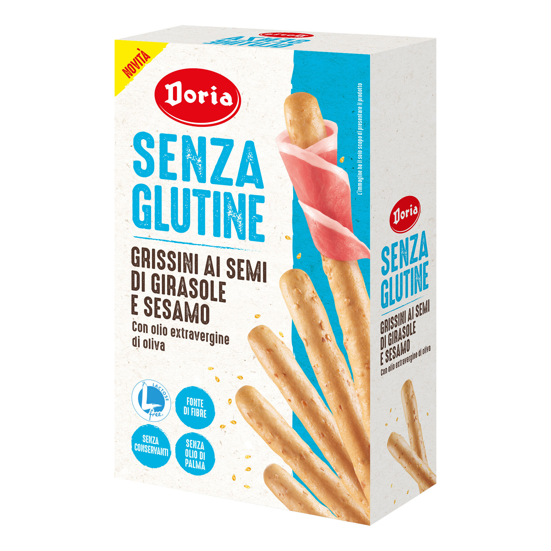 doria grissini semi girasole-sesamo 5x20 g