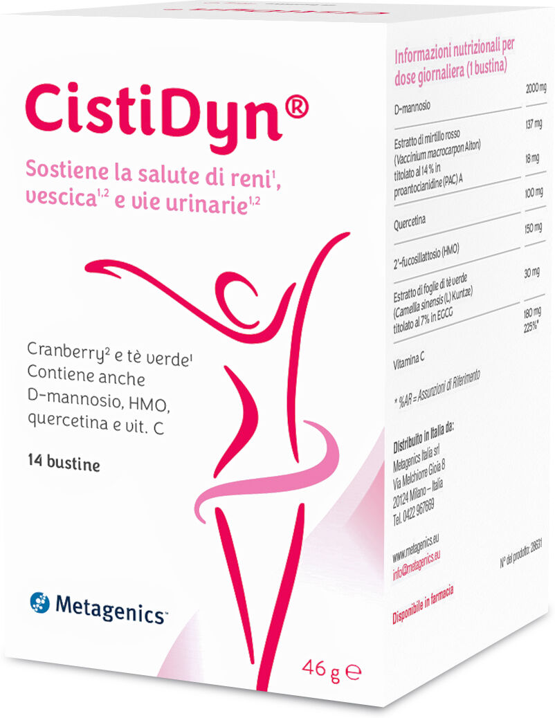 METAGENICS Cistidyn ita 14 bustine