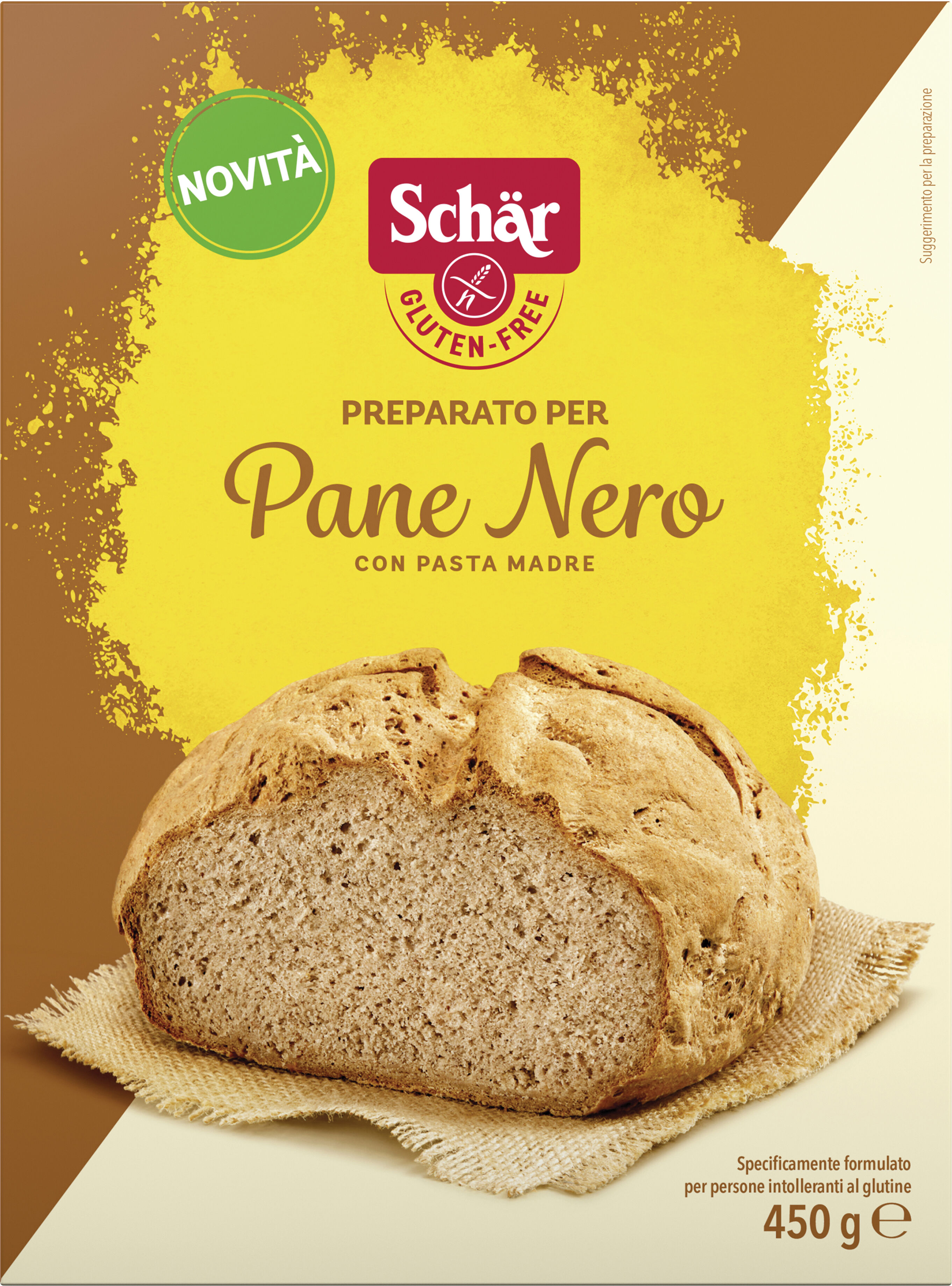 SCHAR preparato pane nero 450 g