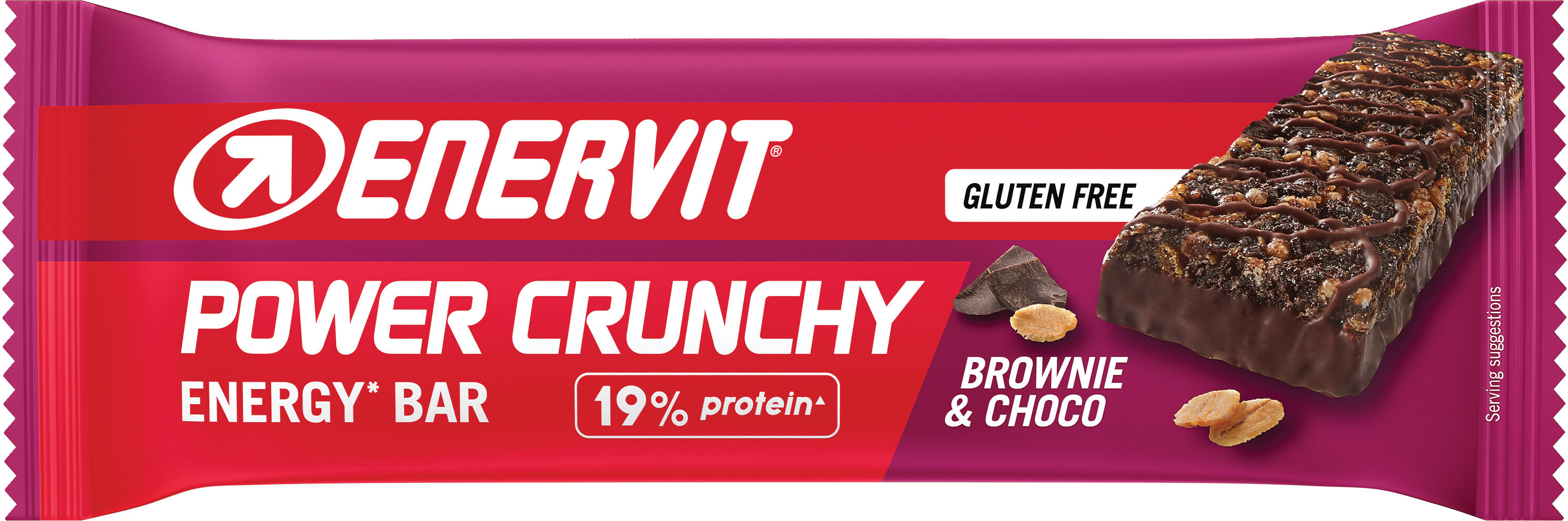 Enervit sport power crunchy brownie e choco 40 g