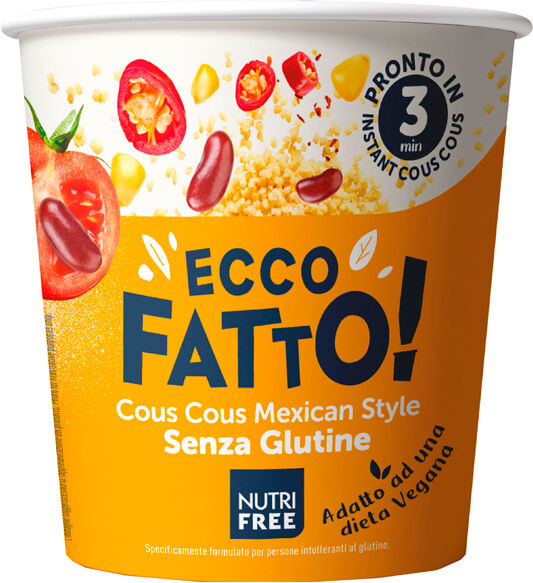 NUTRIFREE ecco fatto cous cous mexican style 70 g