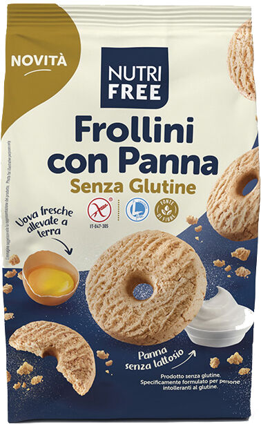 NUTRIFREE frollini com panna 250 g