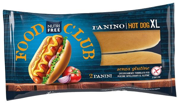 NUTRIFREE panino hot dog xl 2 pezzi da 65 g