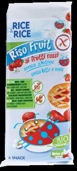 Probios Rice&rice Riso Fruit Ai Frutti Rossi 6x33 Gr
