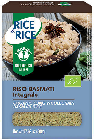 PROBIOS Rice & Rice - Riso Basmati Integrale 500 Grammi