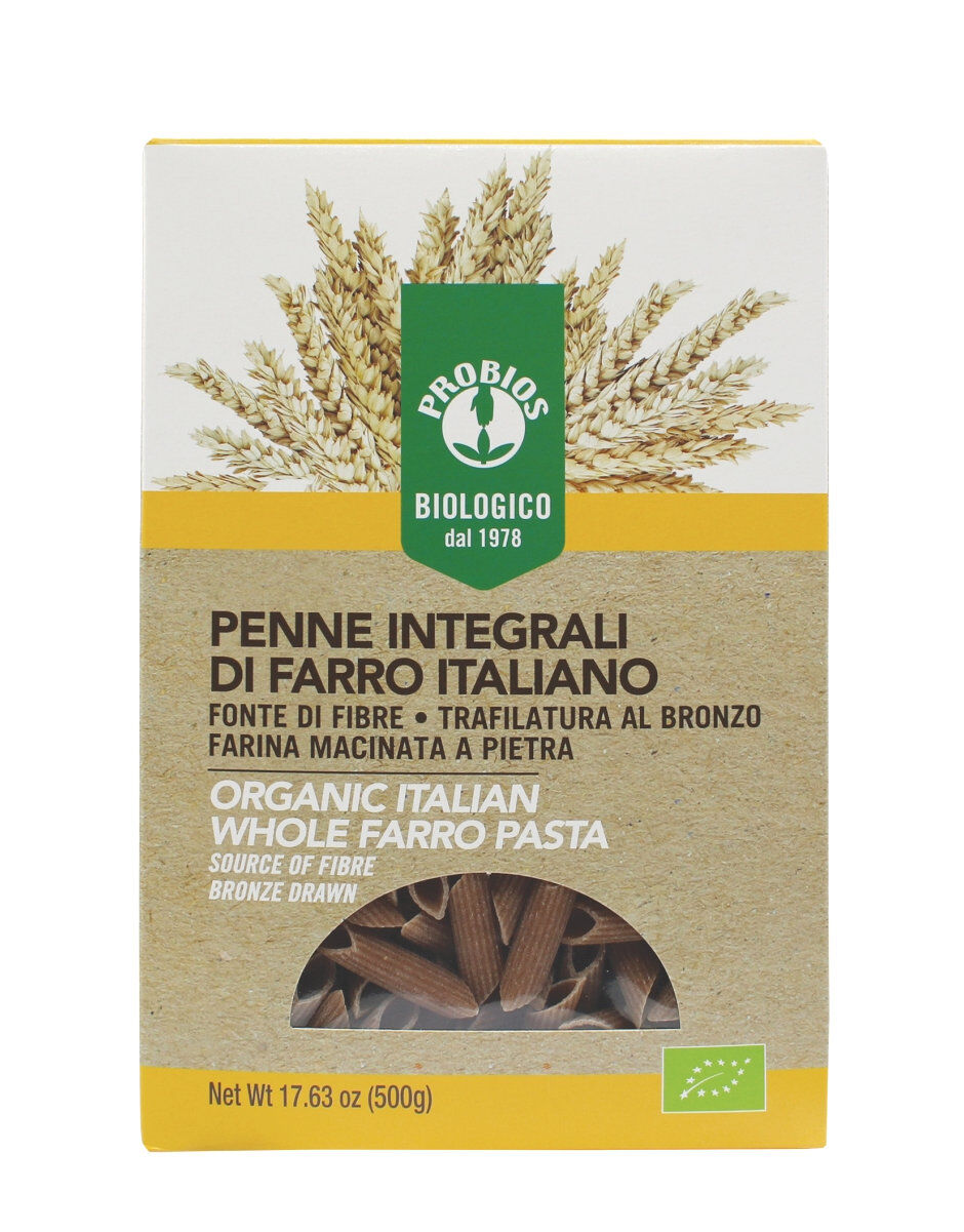 PROBIOS Penne 100% Farro Integrale 500 Grammi