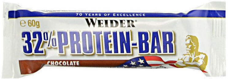 WEIDER 32% Protein Bar 1 Barretta Da 60 Grammi Cioccolato