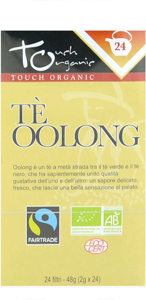 FIOR DI LOTO Touch Organic - Tè Oolong 24 Bustine Da 2 Grammi