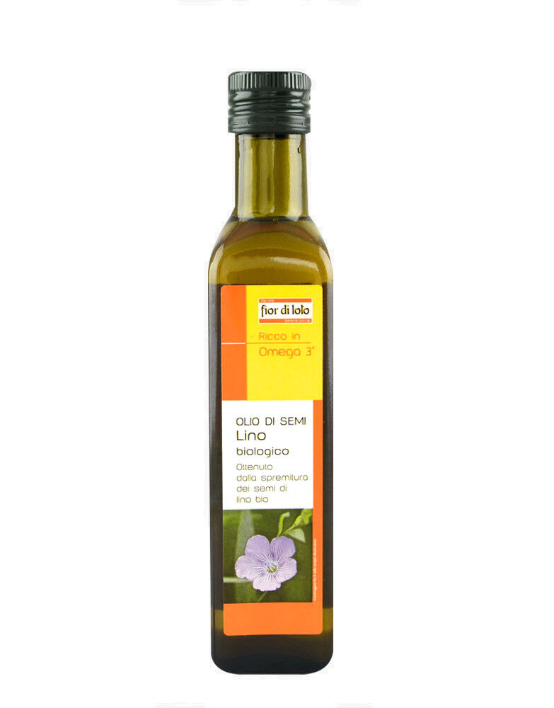 FIOR DI LOTO Olio Di Semi Lino Biologico 250ml