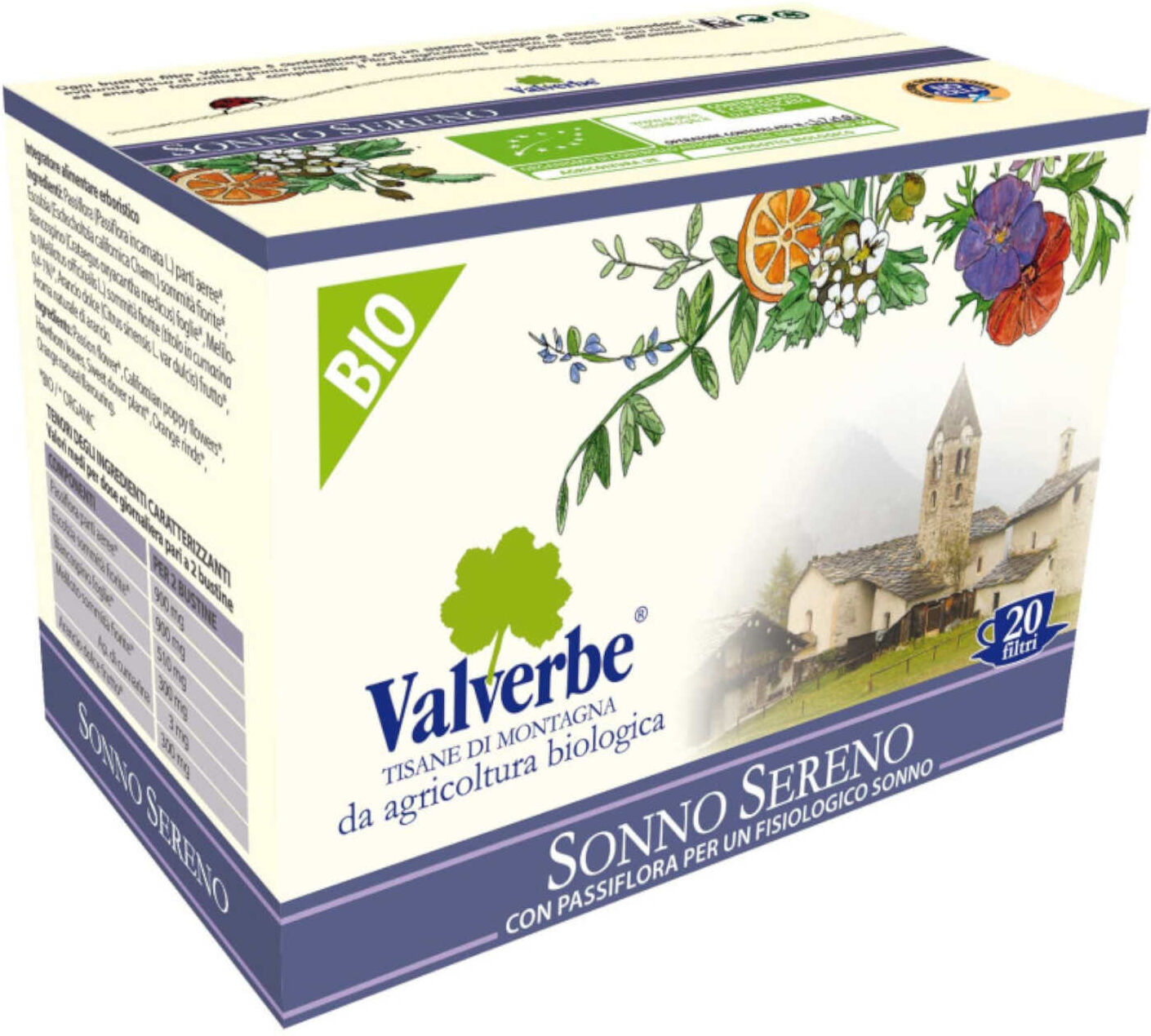 VALVERBE Sonno Sereno 20 Filtri