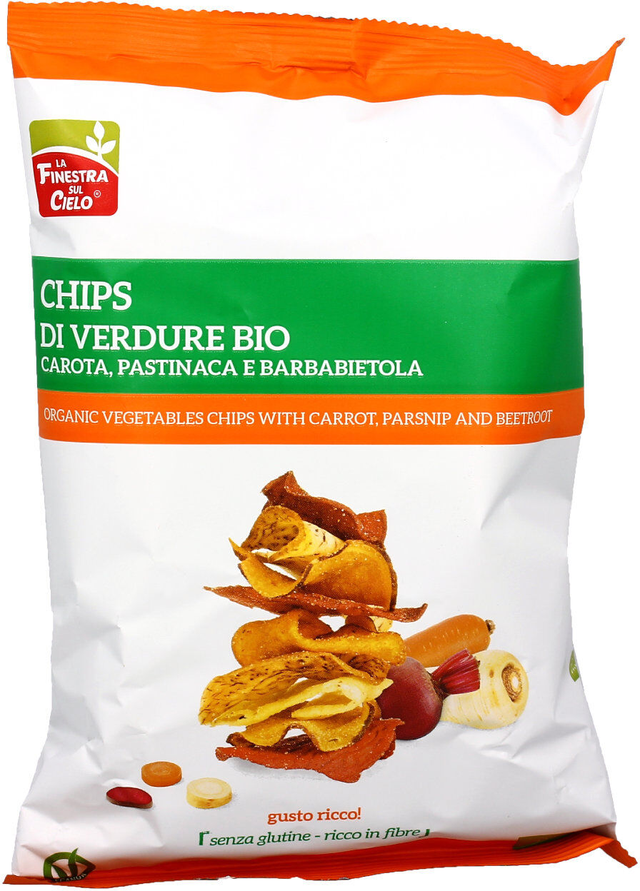 LA FINESTRA SUL CIELO Chips Di Verdure Bio 75 Grammi