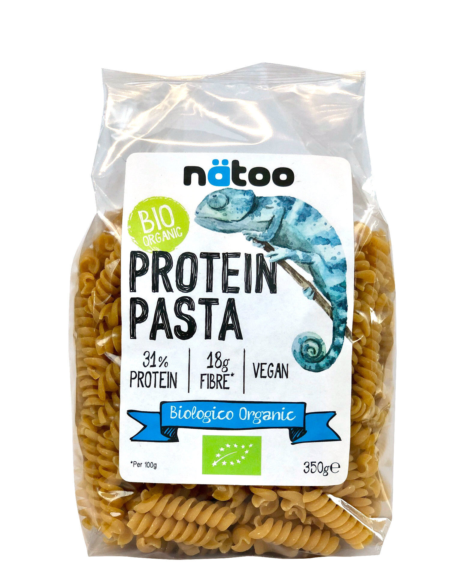 NATOO Protein Pasta Fusilli Bio 350 Grammi