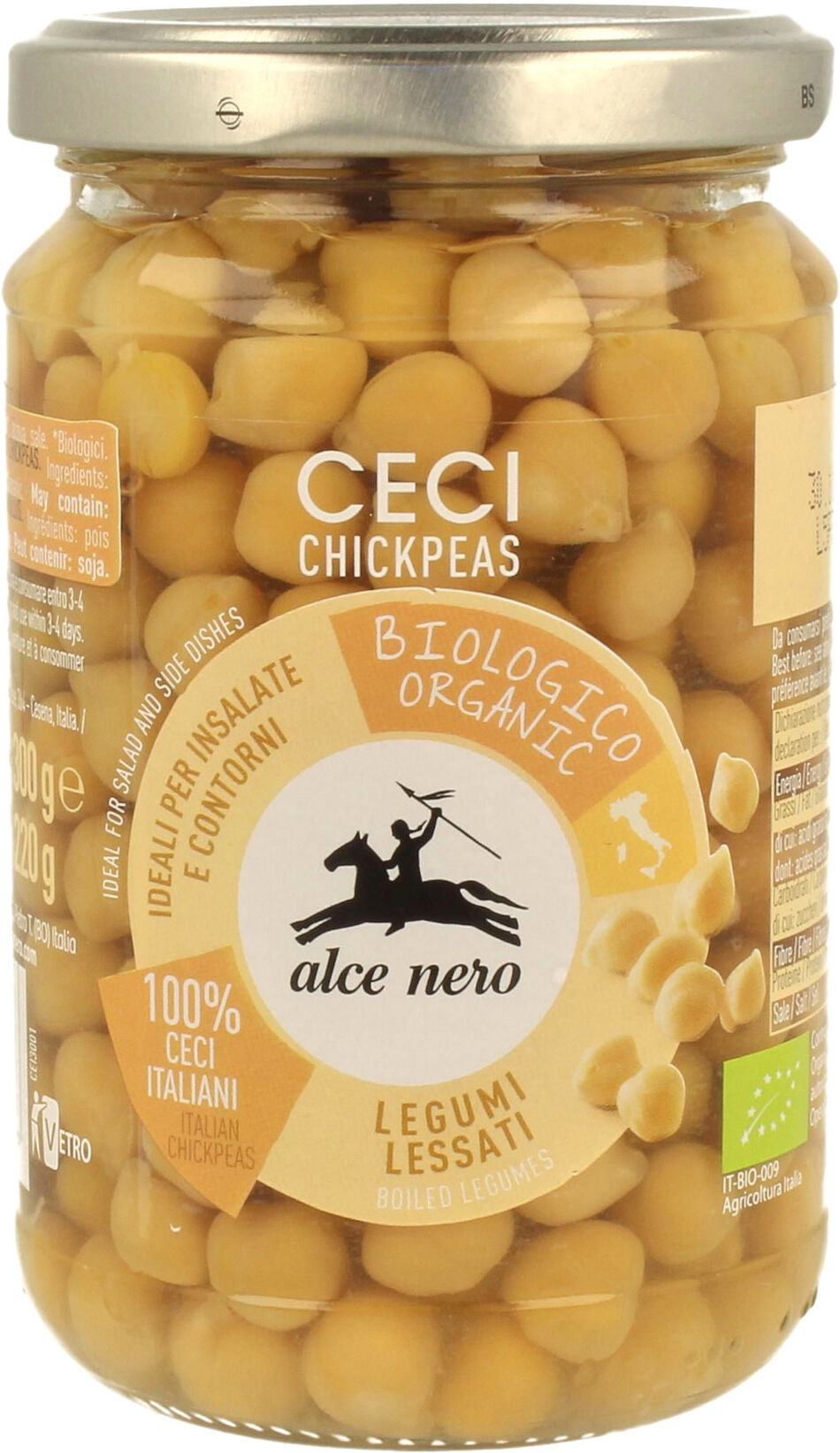 ALCE NERO Ceci 300 Grammi