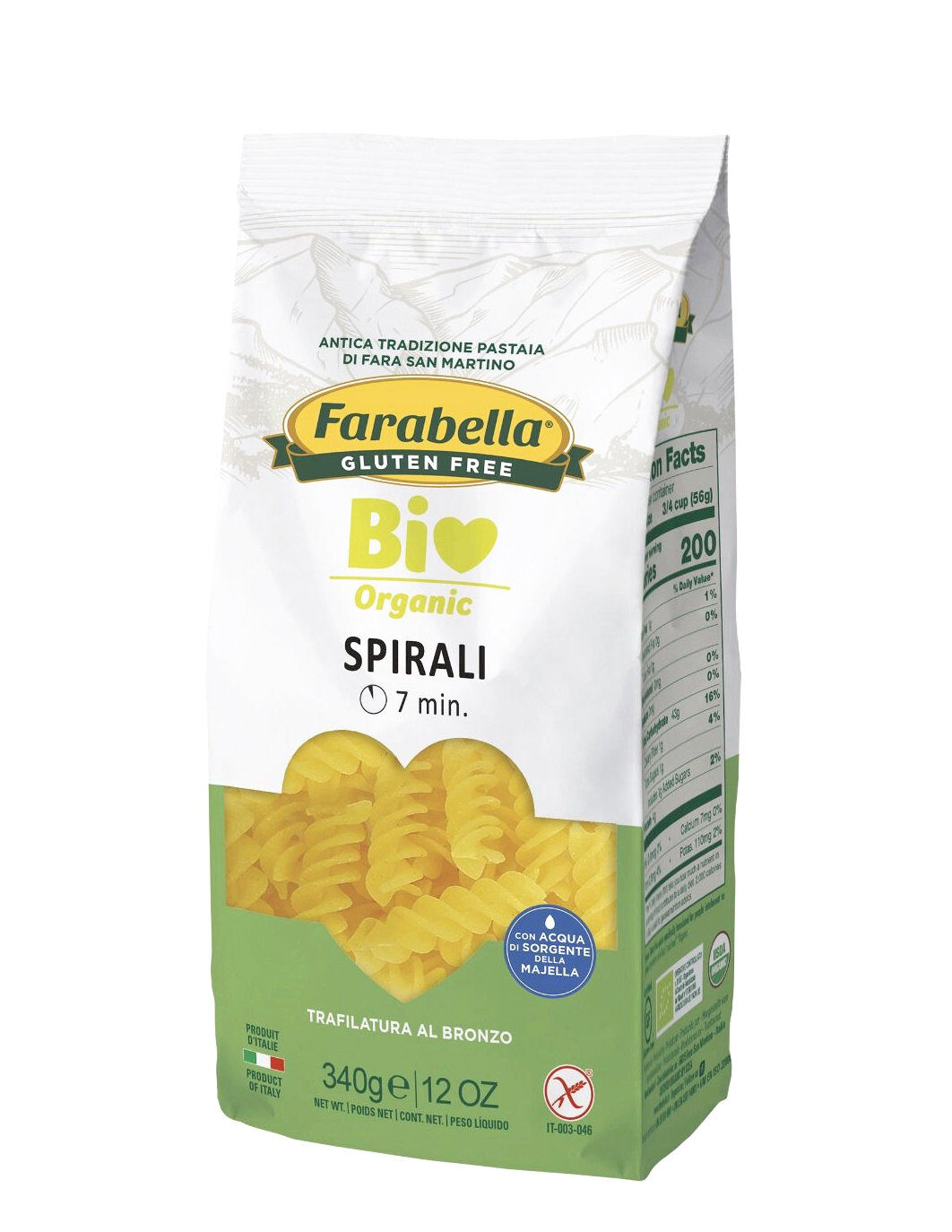 PROBIOS Farabella Bio - Spirali 340 Grammi