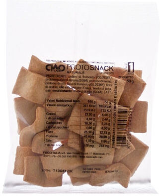 CIAOCARB Protosnack - Cracker 50 Grammi