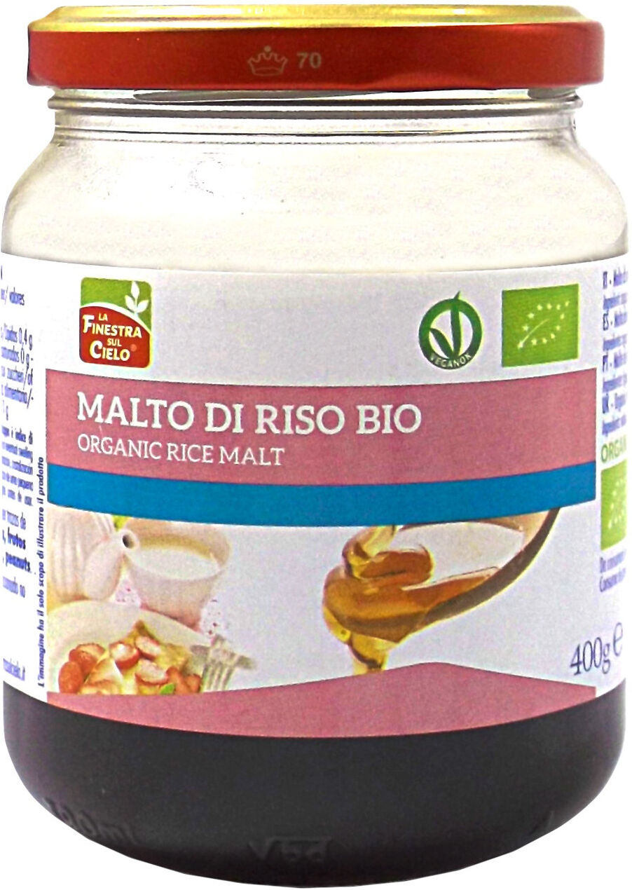 LA FINESTRA SUL CIELO Malto Di Riso Bio 400 Grammi