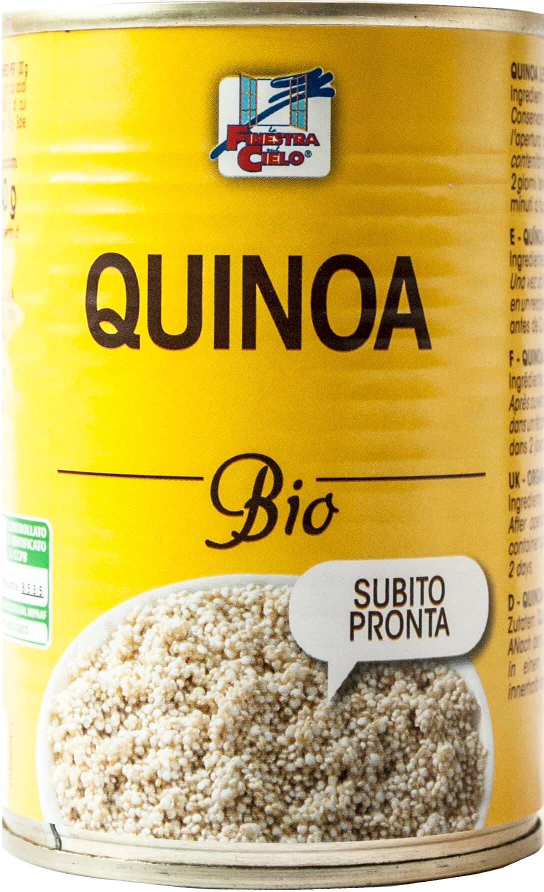 LA FINESTRA SUL CIELO Quinoa Bio 400 Grammi