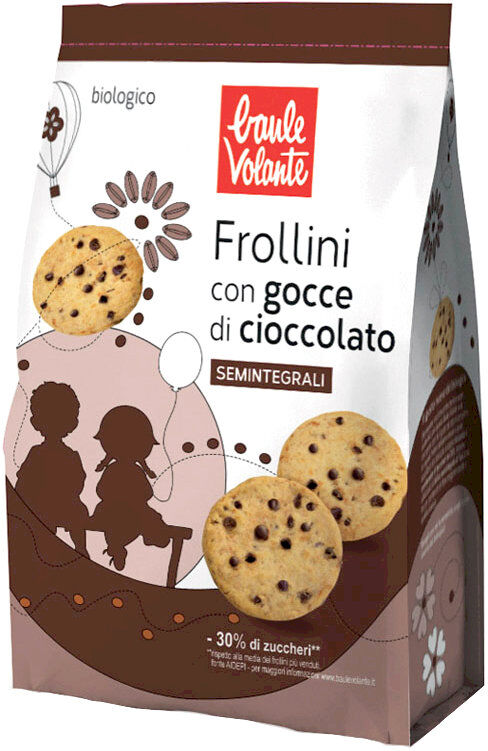 BAULE VOLANTE Frollini Con Gocce Di Cioccolato 300 Grammi