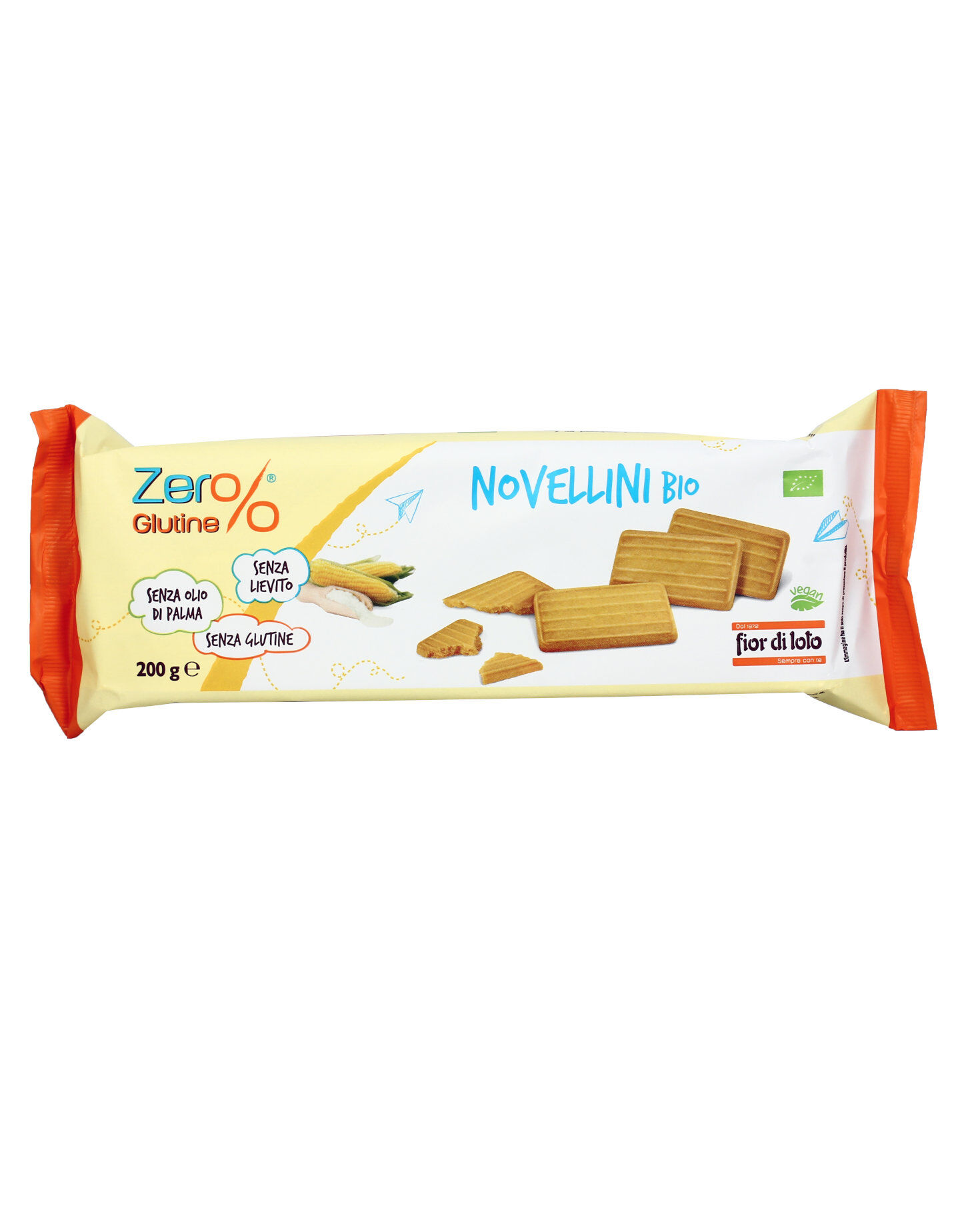 FIOR DI LOTO Zero% Glutine - Novellini Bio 200 Grammi