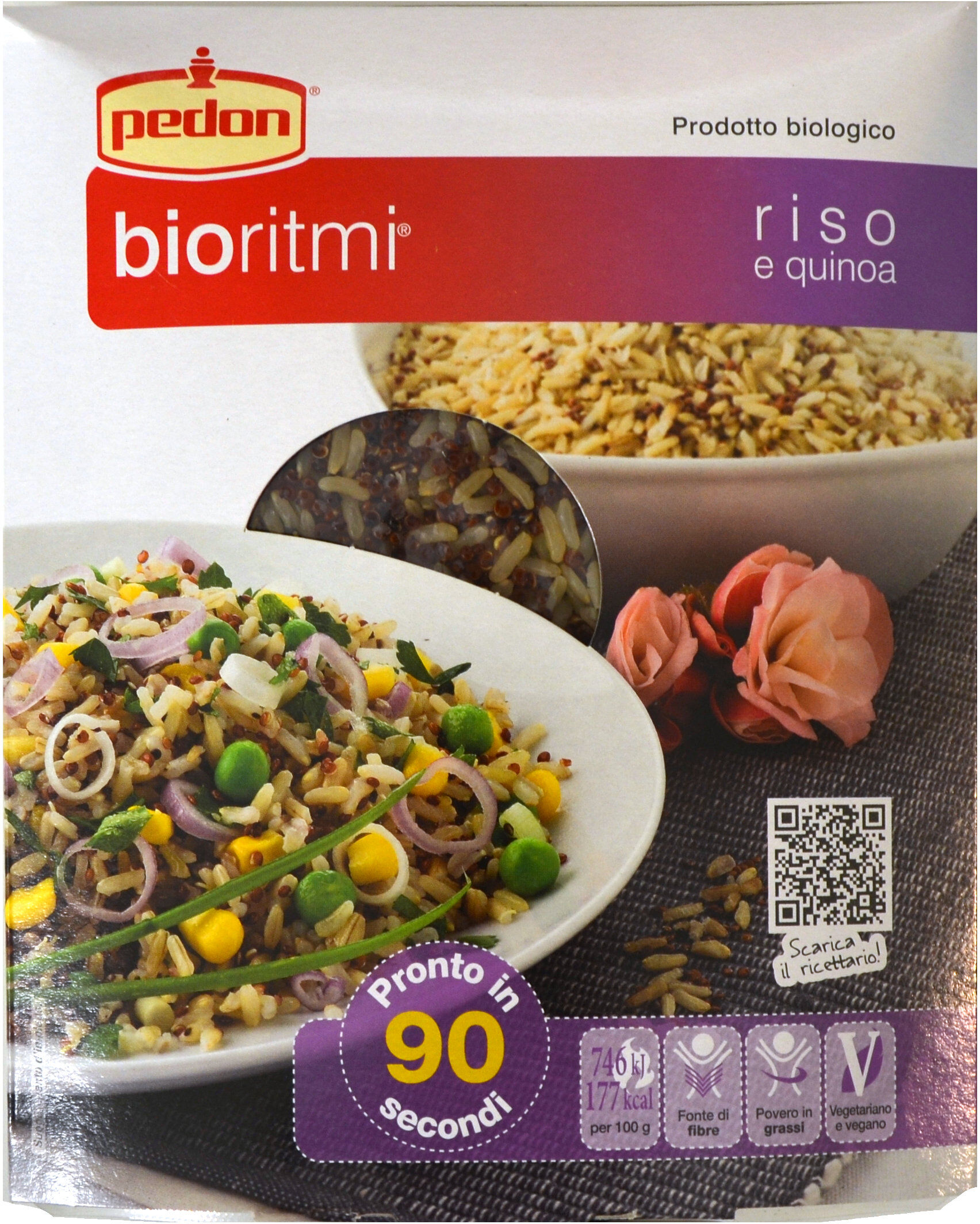 BAULE VOLANTE Pedon Bioritmi - Riso E Quinoa 250 Grammi