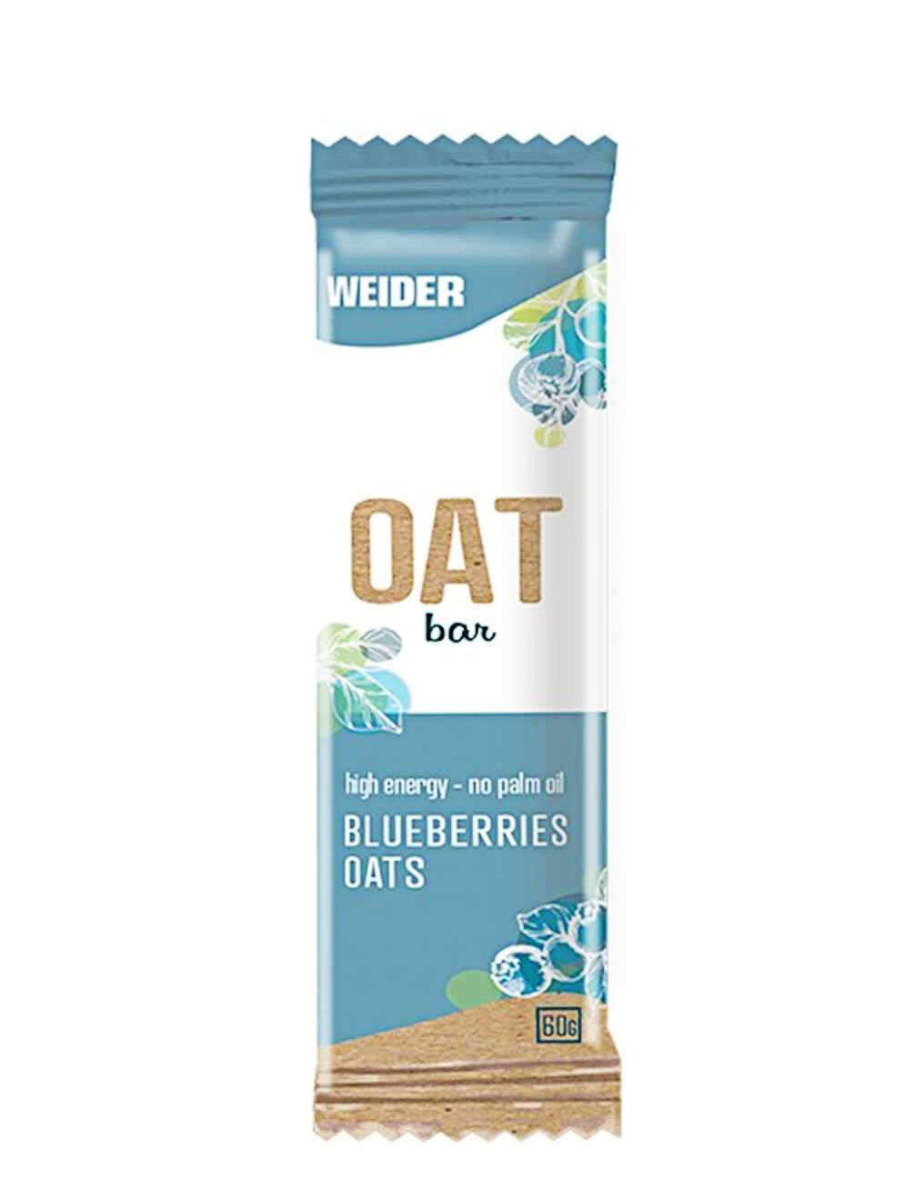 WEIDER Oat Bar 1 Barretta Da 60 Grammi Mirtillo Avena