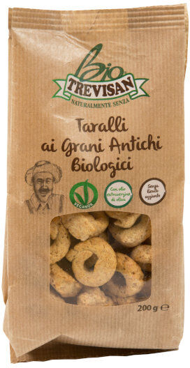 TREVISAN Tarallini Ai Grani Antichi Biologici 200 Grammi