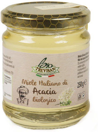 TREVISAN Miele Italiano Di Acacia Biologico 250 Grammi