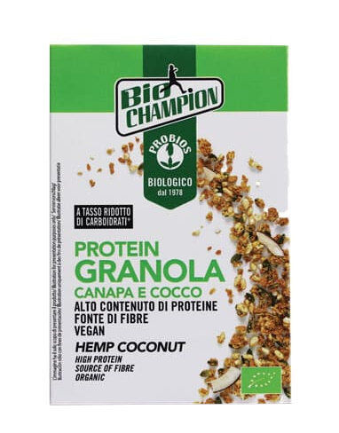 PROBIOS Protein Granola Canapa E Cocco 250 Grammi