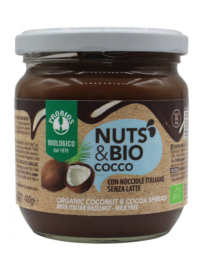 PROBIOS Nuts & Bio Cocco 400 Grammi