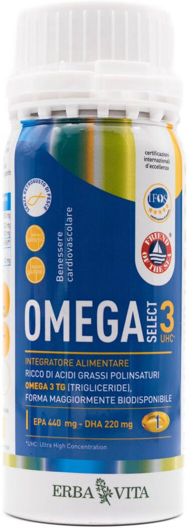 ERBA VITA Omega Select 3 Uhc 120 Softgel