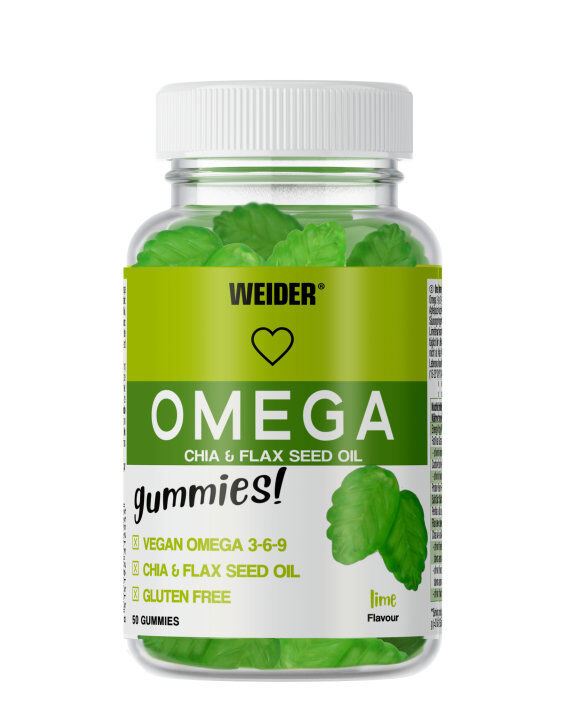 WEIDER Omega Chia & Flax Seed Oil 50 Caramelle Gommose
