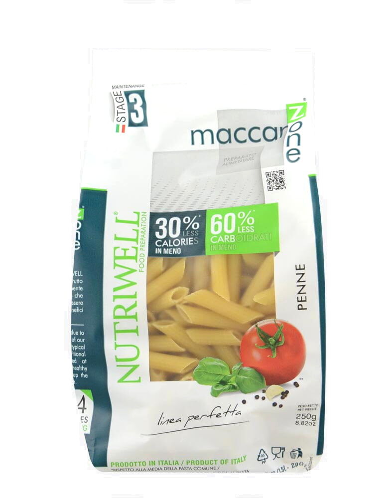 CIAOCARB Nutriwell - Maccarozone Penne - Stage 3 250 Grammi