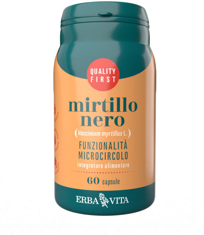 ERBA VITA Capsule Monoplanta - Mirtillo Nero 60 Capsule