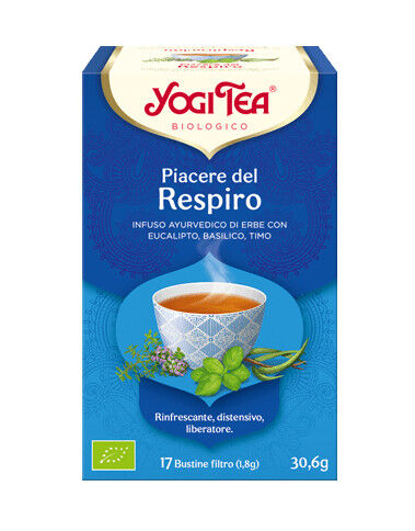 Yogi Tea - Piacere Del Respiro 17 Bustine Da 1,8 Grammi