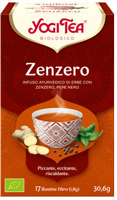 Yogi Tea - Zenzero 17 Bustine Da 1,8 Grammi