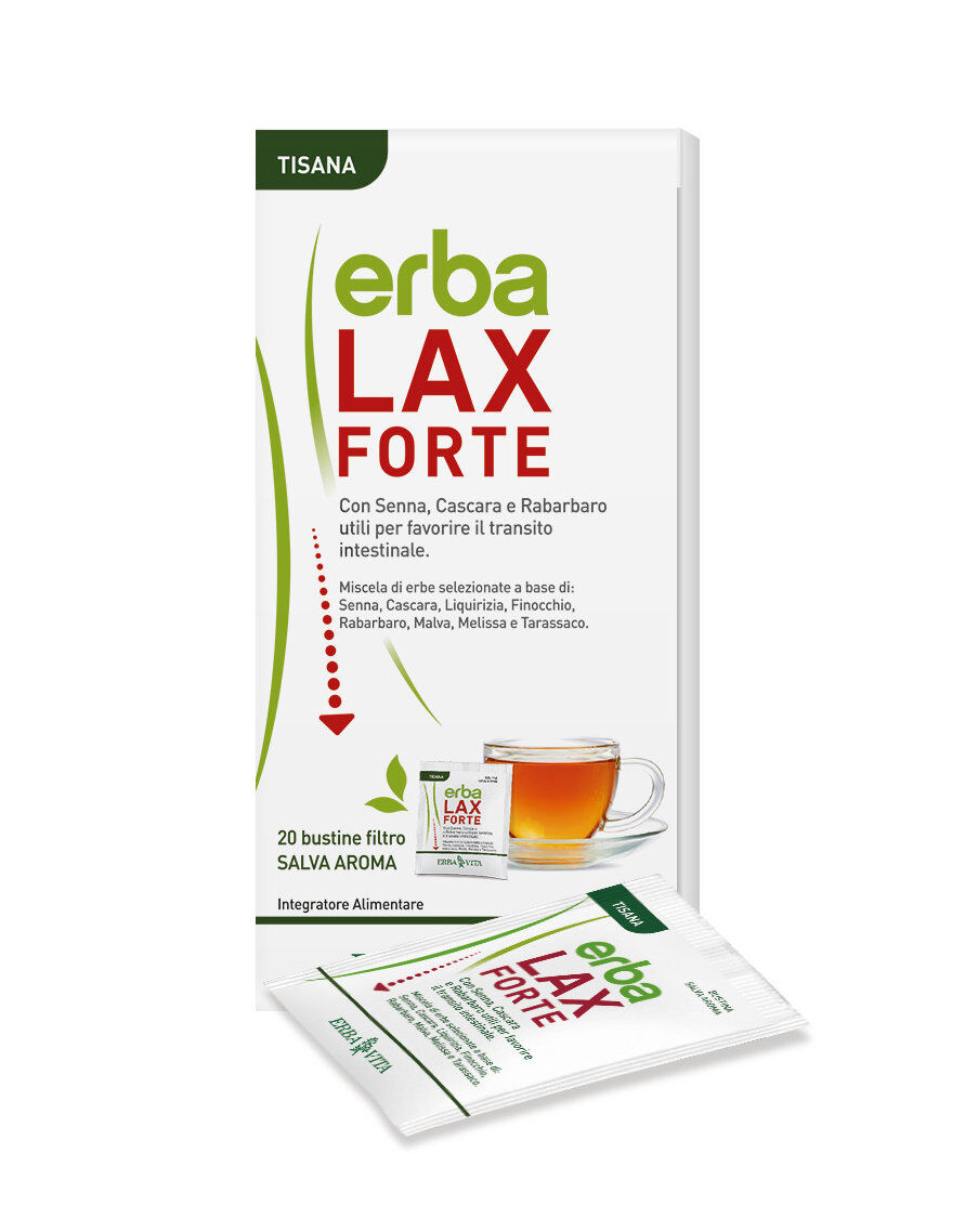 ERBA VITA Erba Lax Forte - Tisana 20 Bustine Da 2 Grammi