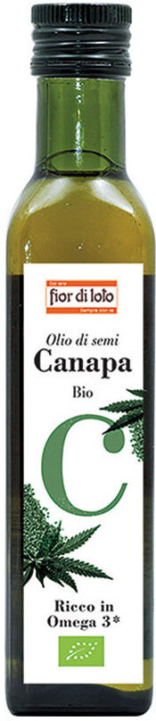 FIOR DI LOTO Olio Di Semi Canapa Biologico 250ml