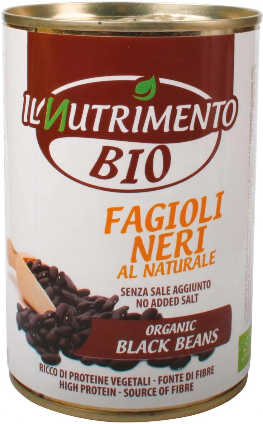 PROBIOS Bio Organic - Fagioli Neri Al Naturale 400 Grammi