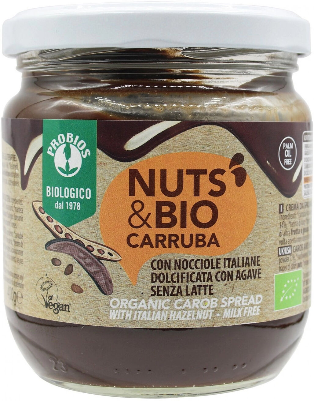 PROBIOS Nuts & Bio Carruba 400 Grammi