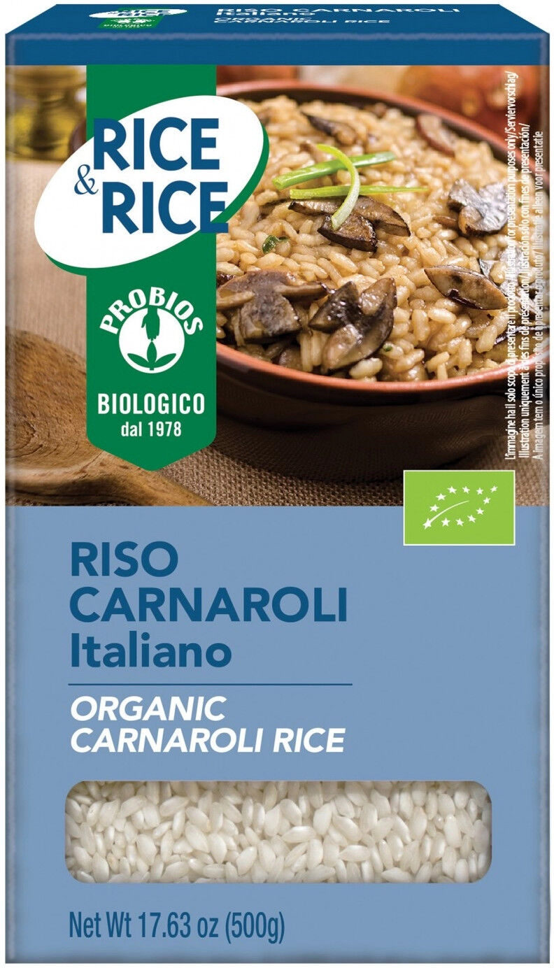 PROBIOS Rice & Rice - Riso Carnaroli Bianco 500 Grammi