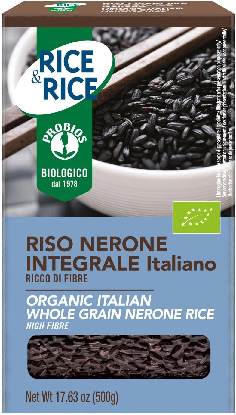 PROBIOS Rice & Rice - Riso Nerone 500 Grammi