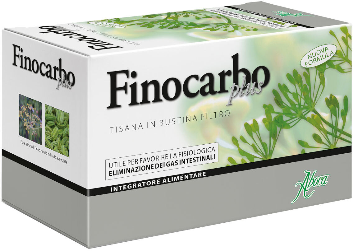 ABOCA Finocarbo Plus - Tisana In Bustina Filtro 20 Bustine Da 2 Grammi