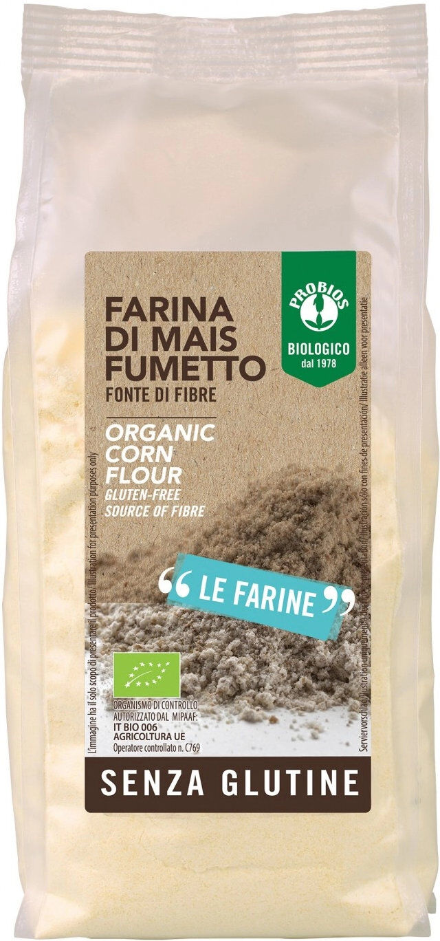 PROBIOS Farina Senza Glutine Di Mais 375 Grammi